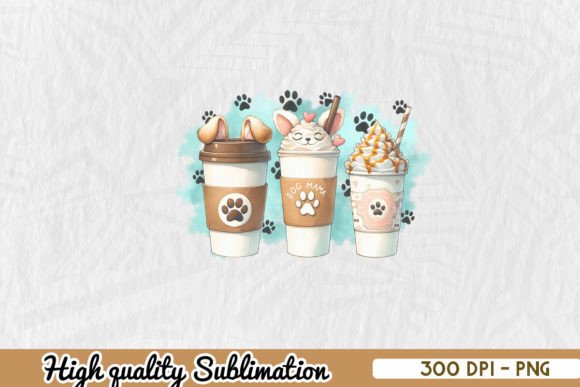 Coffee Queen Mom Sublimation PNG Design