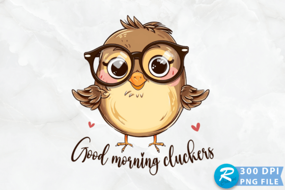 Good Morning Cluckers: A Charming Embroidery Design