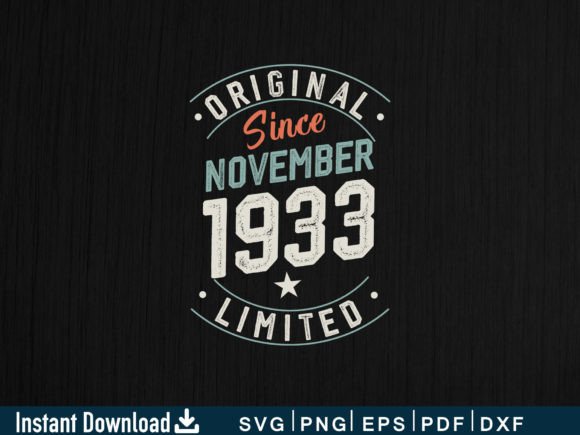 Review: November 1933 Gifts 91st Birthday Shirt